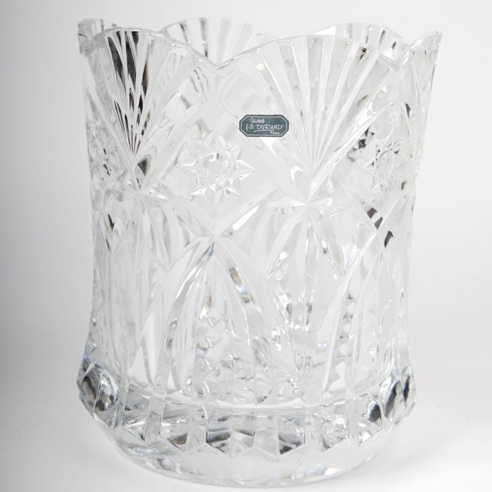 JG Durand Vincennes 24% Lead Crystal Champagne Cooler